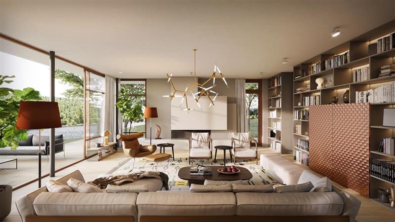 Những ý tưởng thiết kế nội thất phòng khách nhà chung cư tuyệt đẹp 