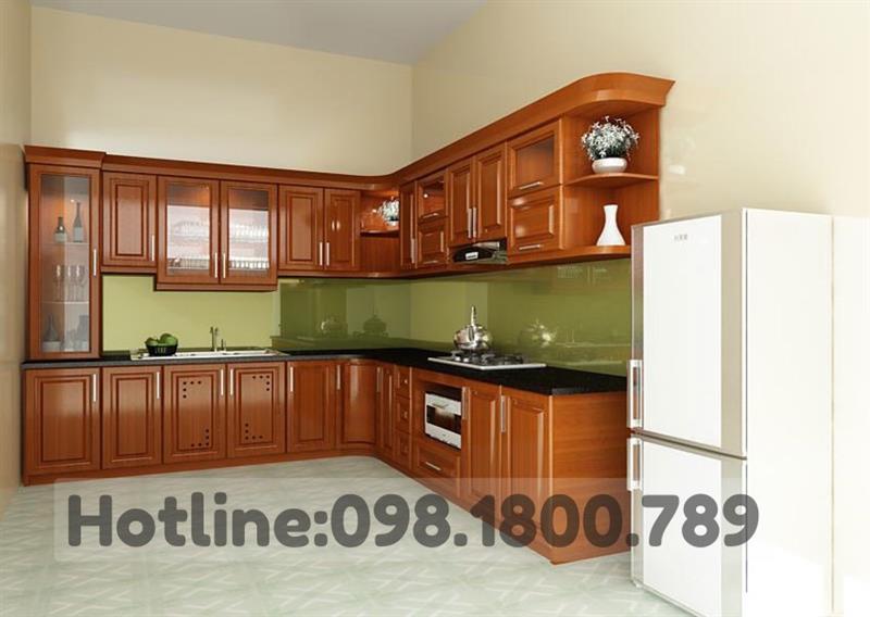 Thiết kế tủ bếp gỗ tự nhiên hiện đại nào được nhiều người lựa chọn nhất?