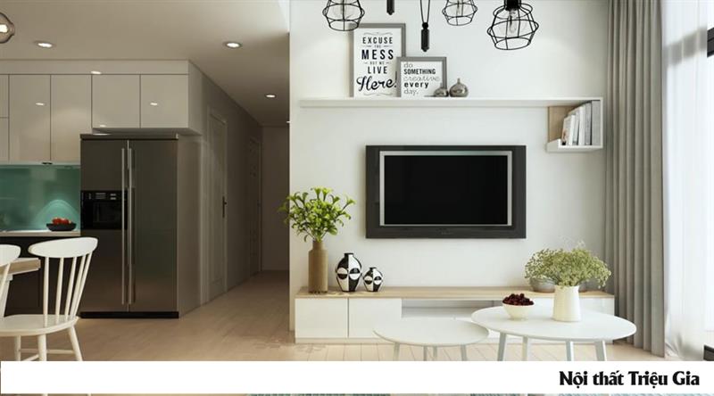 Triệu Gia tư vấn lựa chọn kệ tivi gỗ công nghiệp đẹp - bền - rẻ