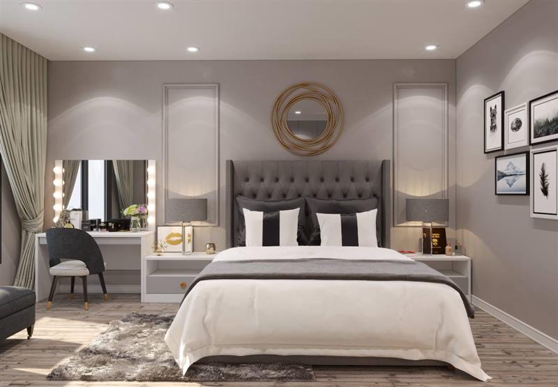 Trọn bộ giường ngủ cao cấp dành phòng VIP của resort