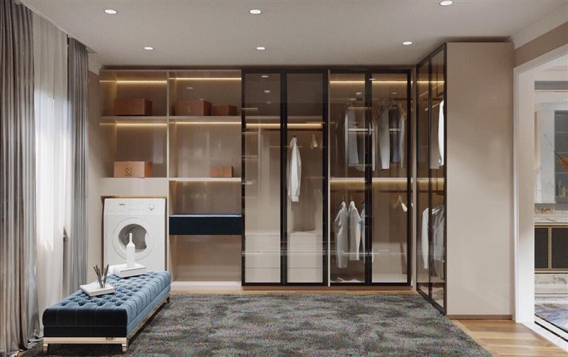 Tủ áo kính – Xu hướng thiết kế tủ quần áo ngày nay 